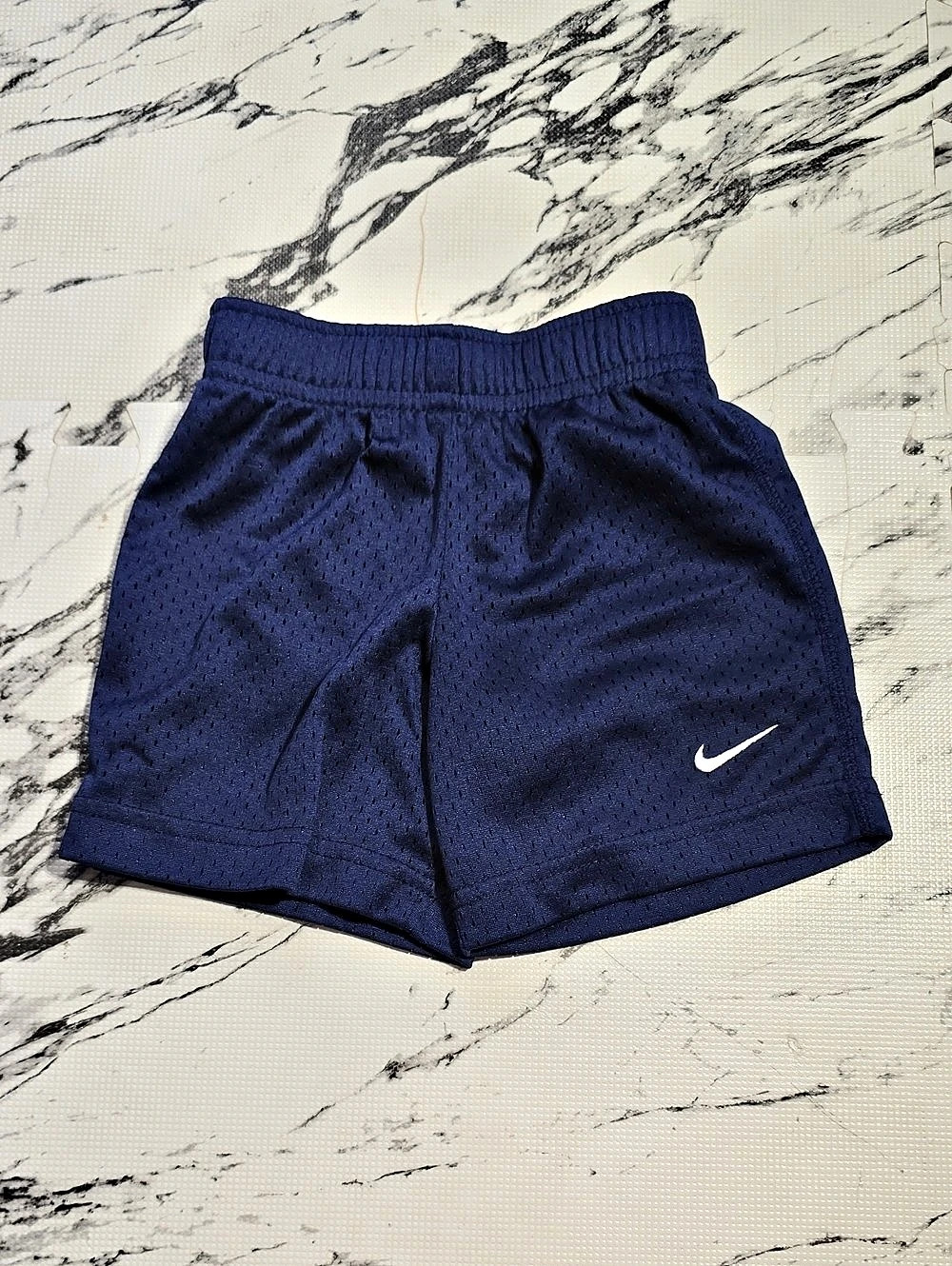 Nike Toddler Dri-FIT Mesh Athletic Shorts Blue